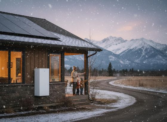 Solar In Snow
