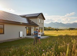 Summer Montana Home With Solar
